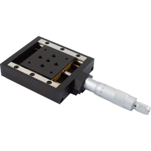 M-L-S-T25D53 High-precision Manual Stage One-axis Sliding Stage X-axis Manual Stage Stroke 25mm