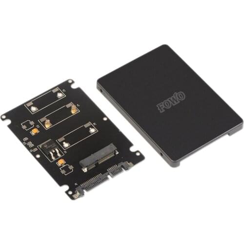 Mini pcie mSATA SSD To 2.5Inch SATA3 Adapter Card With Case High Quality SATA Adapter