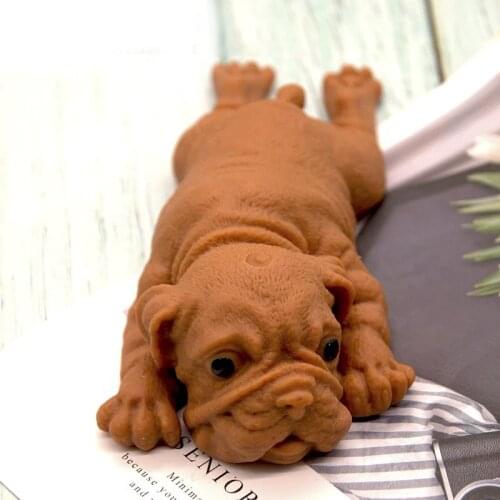 Fashion Venting Stress Relief Toy Novelty Practical Jokes Squeezing Toy Dog for Kids Friends NSV775