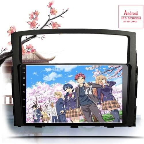 9'' IPS Android 10.0 Car Multimedia Auto Radio For Mitsubishi PAJERO V93 V97 2006-14 GPS Navigation 2Din 4G Stereo Video Player