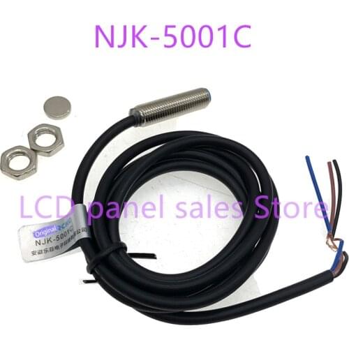 NJK-5001C Magnetic induction Proximity Switch hall sensor switch M8 DC5-30V 3 wires NPN NO 8mm distance