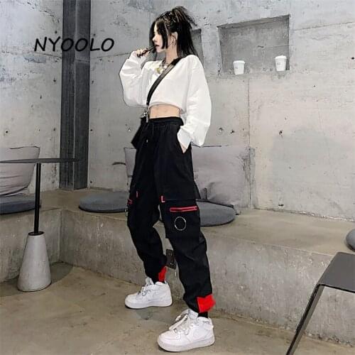 Женские брюки карго NYOOLO China At AliExpress