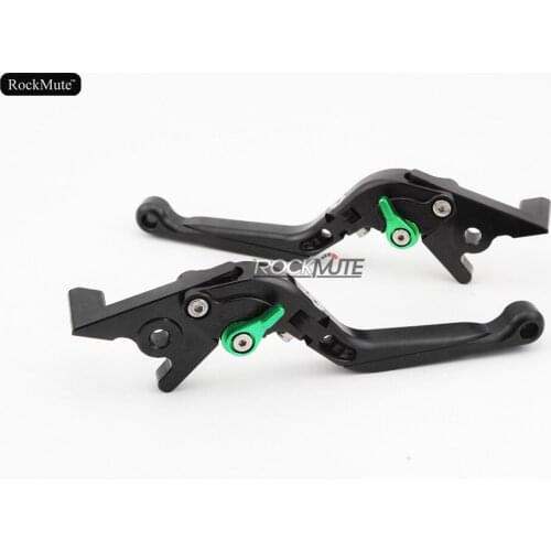 Motorcycle Folding Extendable Brake Clutch Levers For Kawasaki ZX-10R 2004-2005, ZX-6R 2000-2004, ZX-6RR 2003-2004