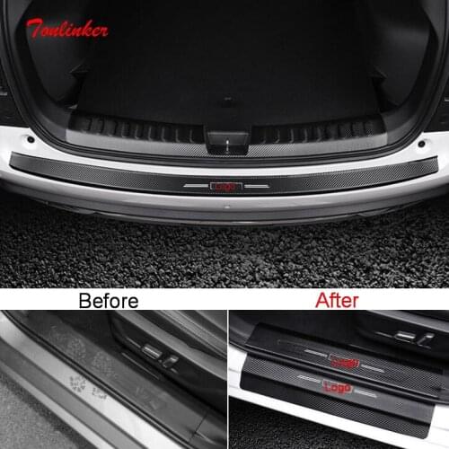 Tonlinker 1 PCS DIY Car styling NEW ABS Chrome the down air outlet light box cover case Stickers for Ford KUGA 2013-15