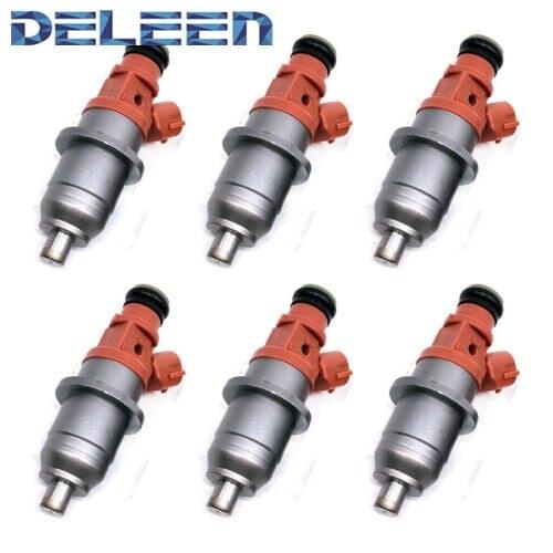 Deleen 6x High impedance Fuel Injector E7T05072 GDI For Yamaha Car Accessories