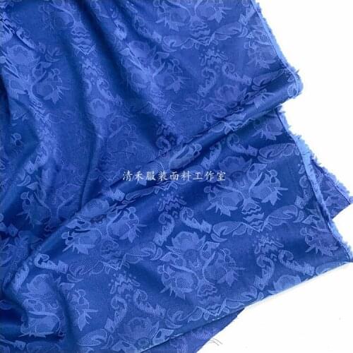 Vintage Fabric Chinese style cotton jacquard fabric for sewing dress fabric table cloth bag hot sale