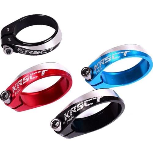 ZTTO Mountain Bicycle Seatpost Clamp CNC6061 34.9mm Aluminium Alloy MTB Road Bike Parts Cycling Seat Post Tube Clip