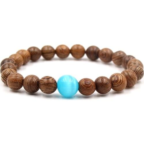 10mm xg24 Opal Beads elastic thread Bracelet adjusted 8mm yellow Tigereye black stone volcanic lava gfdh Bangles