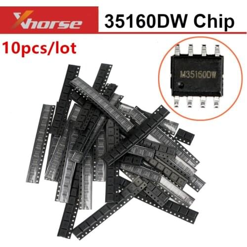 10pcs/lot Xhorse 35160DW Chip for VVDI Programmer VVDI 35160 35160DW IC Chip Reject Red Dot No Need Simulator Replace M35160WT