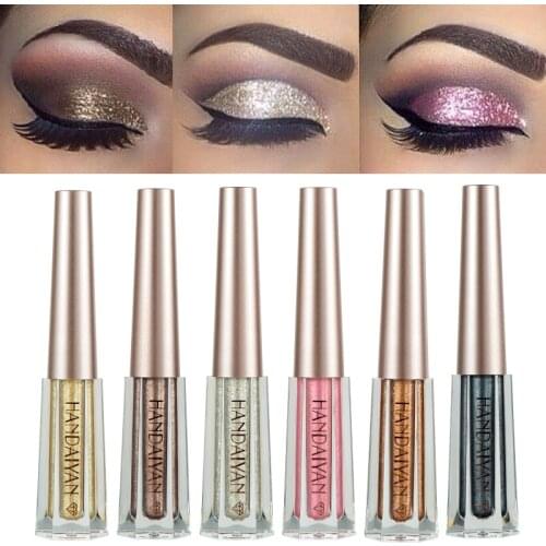 12 Colors Shimmer Metallic Liquid Eyeshadow Professional Dimond Eye Shadow Makeup Diamond Pigment Tint Liquid Eyeshadow Maquiage