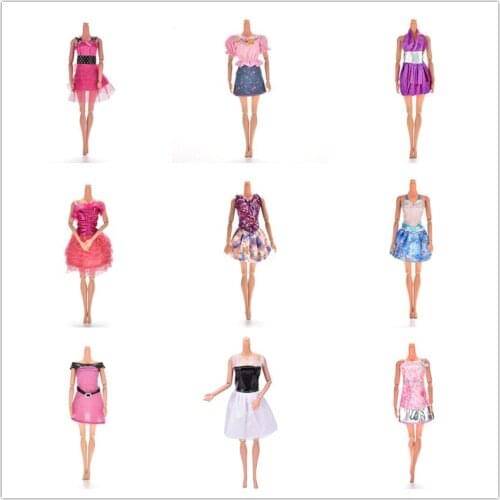 1PC Elegant Handmade Lace Wedding Dress For Doll Luxury Floral Doll Dress Clothes Dolls Clothing Accessories