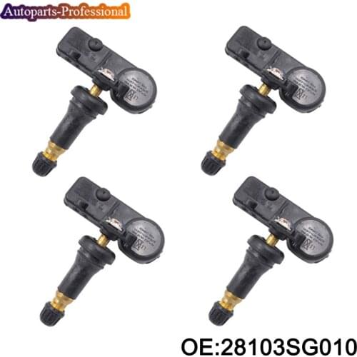 4 pcs/lot 28103SG010 28103SA001 New Tire Pressure Sensors TPMS For S-ubaru Legacy Buick Enclave Chevrolet Express GMC Savana