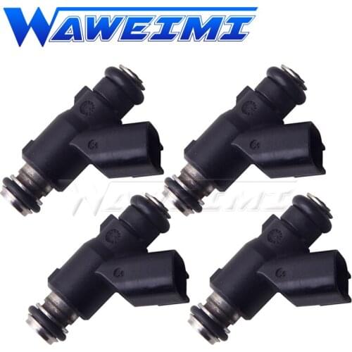 WAWEIMI 4 Pieces hot Fuel Injector 28239887 for Niss-an pickup gasoline injection nozzles Auto engine parts