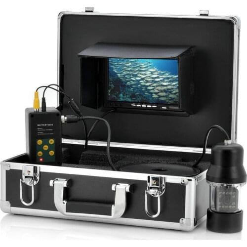 7" TFT LCD Monitor 20m Cable 360 Degree Rotate Underwater Fish Camera