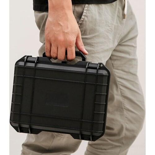 Safety equipment Toolbox Plastic tool box Shockproof Impact Resistant Tool Case Suitcase lnstrument case with Pre-cut sponge