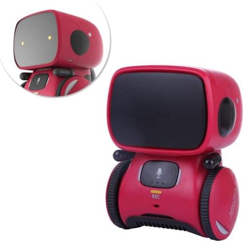 Kids Intelligent Robot Dance Music Recording Dialogue Touch-Sensitive Control Interactive Toy Smart Robotic Gift for Kids