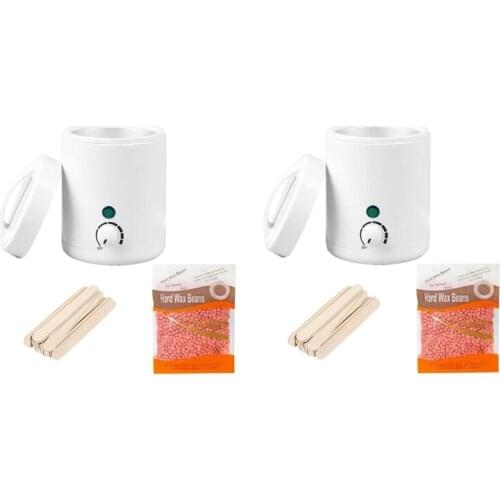 Electric Hair Removal Wax Machine Set Female Bikini Hair Removal Wax Pot Waxing Kit for Women