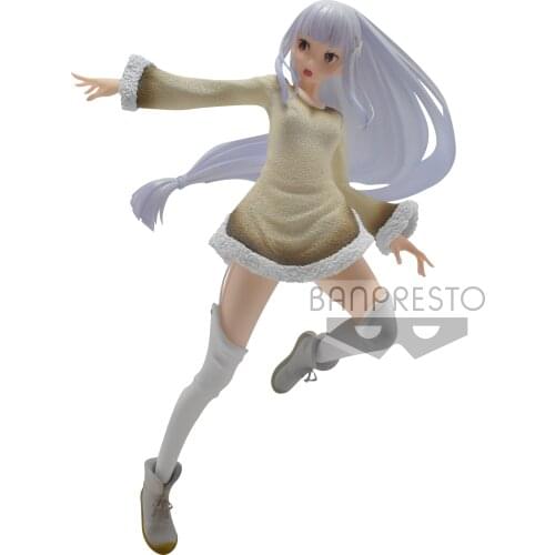 2021 In stock Japanese original anime figure Re:ZERO Starting Life In Another World Emilia PVC action Figures Toys