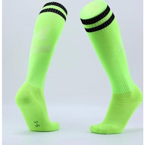 Football Knee Legging Stockings Sports Socks Soccer Baseball Hockey Adults Kids Children Over Knee High Ankle Long Socks