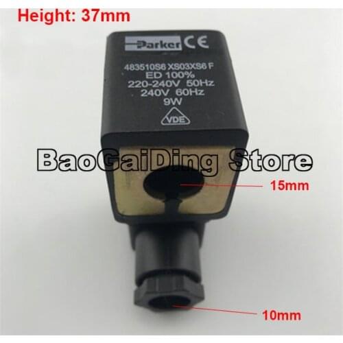 Parker Throttle Valve 16-04 Air Valve Water Valve Solenoid Valve Coil 483510S6,481865C2,481865C2F,491514Q3,LKC 22GP DZ08C DC24V