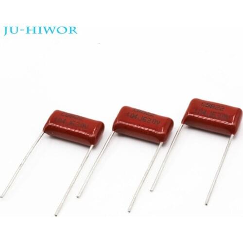 20pcs CBB Capacitors 0.1uf 100nF 104J 630V CBB Capacitor P15MM, pitch:15MM Tolerance 5