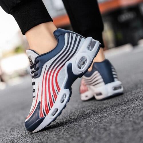 Men Casual Shoes Spring Autumn Breathable Sneakers Training Trend Mens Air Cushion Mesh Sports Shoes Trend Trainers Man Big Size