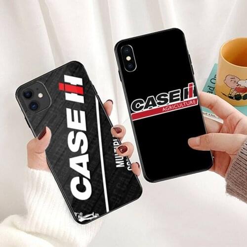 Case ih tractors Soft Phone Case for iPhone 11 Pro X XS Max XR 5 6 6S 7 8 Plus Samsung Galaxy 9 10 S8 S9 S10 S20 A50 Plus Ultra