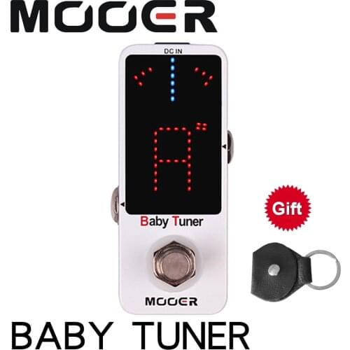 MOOER BABY TUNER Effect Guitar Pedal / Baby Tuner Very small and compact design free shipping