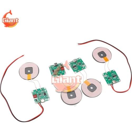 20w High Power 5v 12v Charging Wireless Charger Transmitter Type-c USB + Coil Qi universal For Car Phone Battery Tool Part