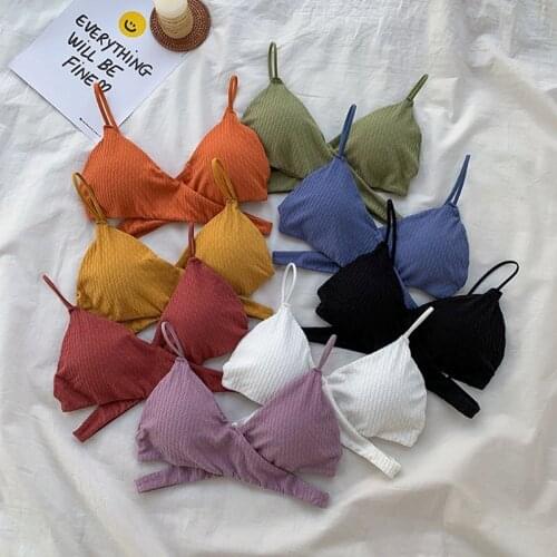 Women Wire Free Bras Sexy Super comfortable wearing, unique style, make you more beautiful, fashionable Tube Tops Underwear