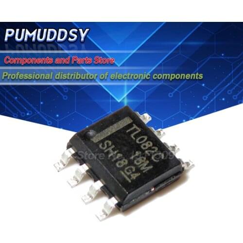 10PCS TL082CDR SOP-8 TL082C SOP TL082 082CDR SOP8 SMD