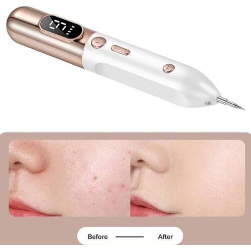 2021 hot Laser Plasma Pen Mole Tattoo Freckle Wart Tag Removal Pen Dark Spot Remover For Face LCD Skin Care Tools Beauty Machine