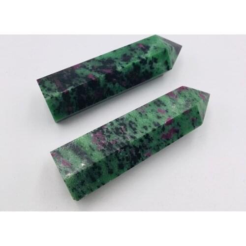 40-90MM Natural Morganite Crystal Quartz Crystal Stone Point Healing Hexagonal Wand Treatment Stone Dropshipping