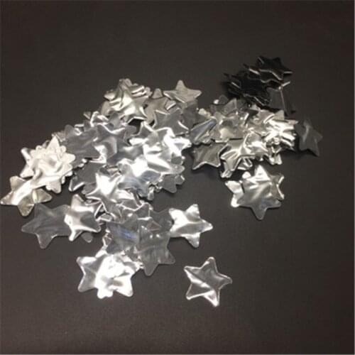 500g 1.5CM Rose Gold Foil Confetti Balloons for Baby Wedding Birthday Party Gold Round Star Heart Shape Confetti Decor Gift