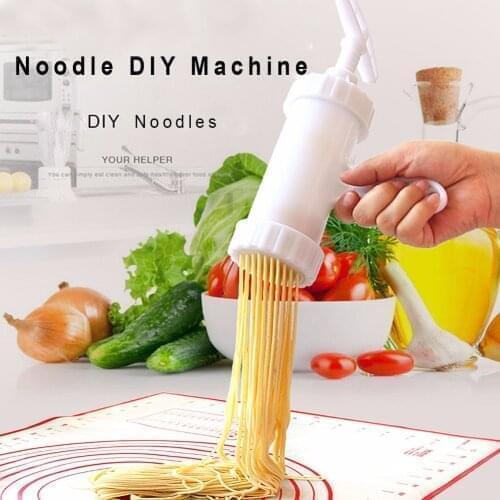 8pcs Manual Noodle Maker Machine Kitchen Tools Pasta Maker Spaghetti Maker pates Machine Vegetable Fruit Juicer Pressing Machine