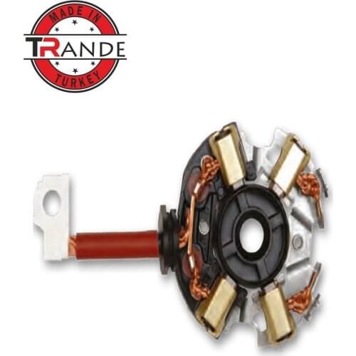 Starter Brush Holder with Carbon Brushes BSX 157-158 6x18x14,5 12 Volt Made In Turkey 1 004 336 233, 1 004 336 456, 1 004 336 4