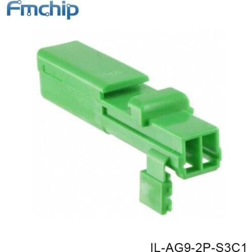 FMchip 10PCS IL-AG9-2P-S3C1 AG9 Series Automotive Connector To IL-AG9-2S-S3C1 CONN PIN 2POS HOUSING 2.5MM