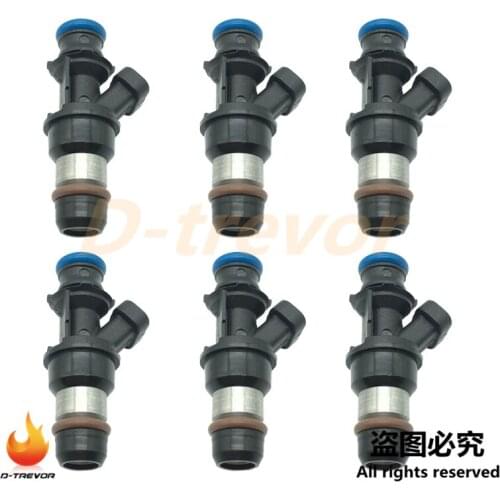 6Pcs 17113553 Fuel Injector nozzle for Chevrolet Silverado Suburban Tahoe GMC Sierra Yukon 25317628 FJ315