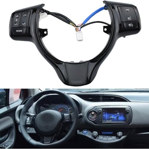 Good Quality Steering Wheel Switches buttons for Toyota Vitz / Yaris car-styling