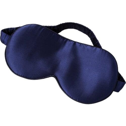 100% Natural Silk Sleep Mask Super-Smooth Soft Eye Masks With Adjustable Strap Blindfold Blocks Light For Sleeping Aid
