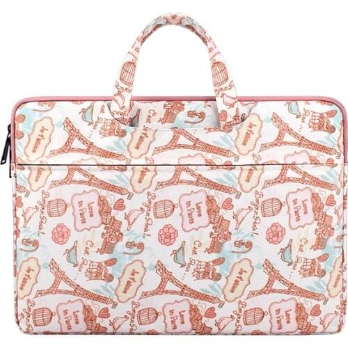 Multi Function Laptop Bag 13.3/14.1/15.4 Inch Notebook Hand Bag Sleeve for Macbook Computer Handbag Case with Pocket