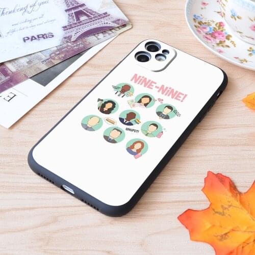 Brooklyn Nine Nine Squad Print Soft Silicone Matt Case For Apple iPhone Case