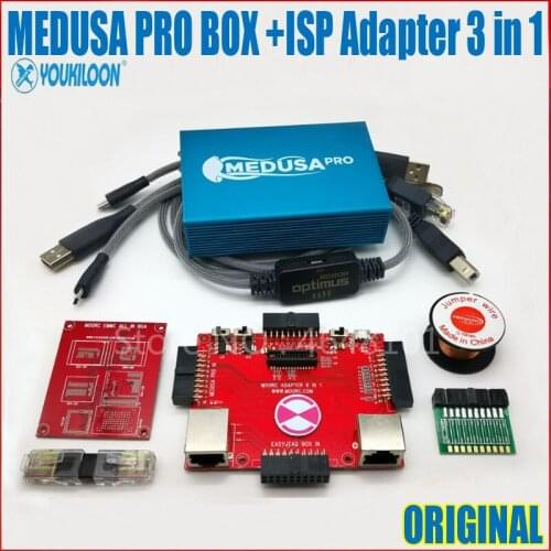 NEW ORIGINAL Medusa PRO / MEDUSA PRO BOX easy jtag emmc box+ ISP ADAPTER