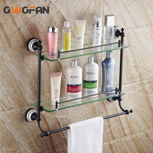 OWOFAN Bathroom Shelves
