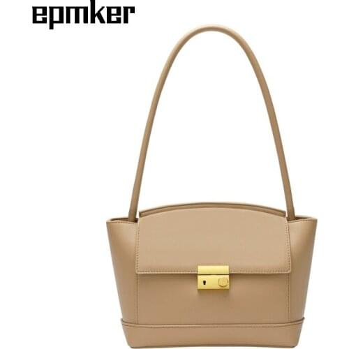 EPMKER Luxury Designer Bags Top Handle Bag Large Capacity Casual Tote Patchwork Shoulder Bag Brand Bags for Women High Quality