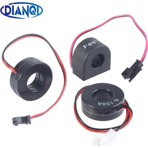 1Pc Current transformer CT for ammeter Current meter 0-100A
