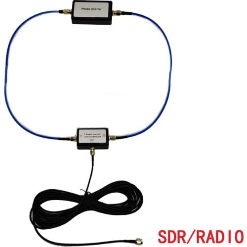 NEW Booster Splitter Home Tv Equipments YouLoop Magnetic Antenna Portable Passive Loop with T-Shaped BALUN for HF VHF