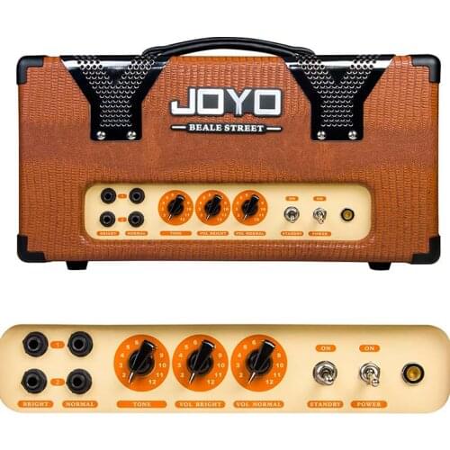 JOYO JCA-12 Beale Street Classic 1950s 12W vintage amplifier circuitry 2 high-gain channels with individual volume controls
