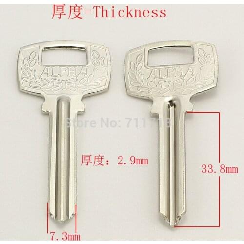 A052 House Uncut Key blanks Locksmith Supplies Home Blank keys