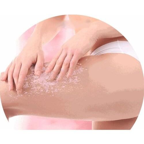 1 Bag Bath Sea Salts Rose Essence Powder Shower Body Foot Massager Skin Care SPA Exfoliation Scruber Gift